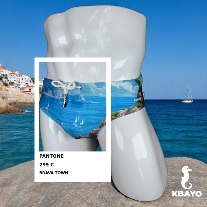 Brava Town Swim Brief – KBAYO Premium Men's Swimwear, photo 20