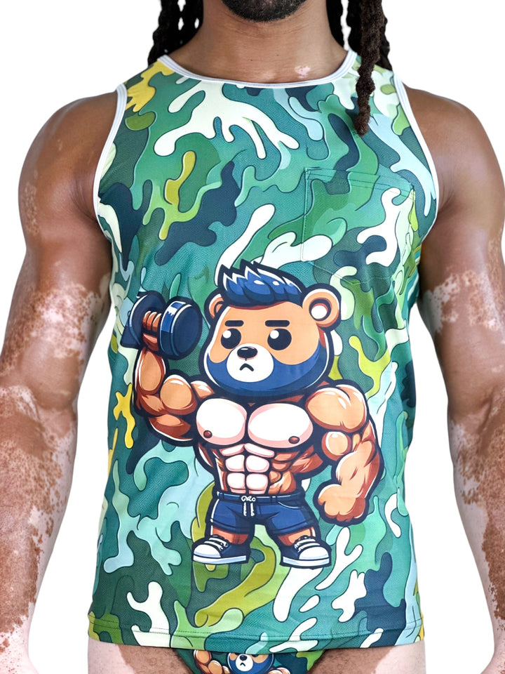 Camoflex Tank Top – KBAYO Premium Men's Swimwear, photo 21