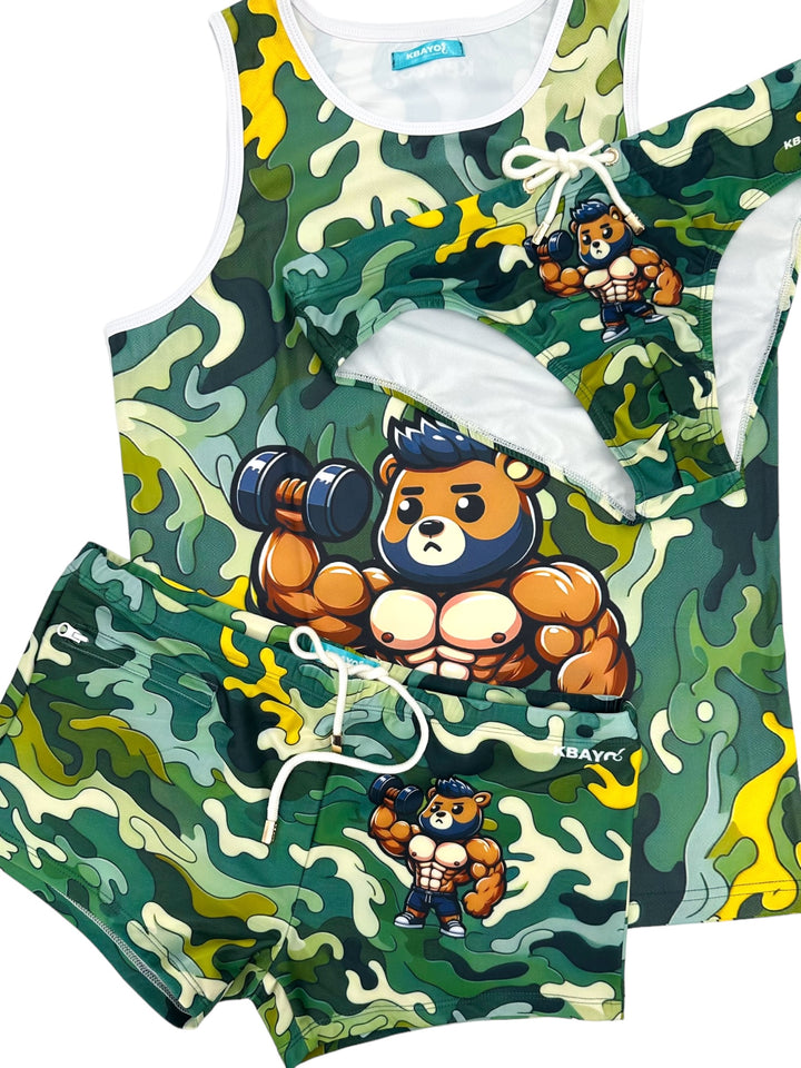 Camoflex Tank Top – KBAYO Premium Men's Swimwear, photo 16