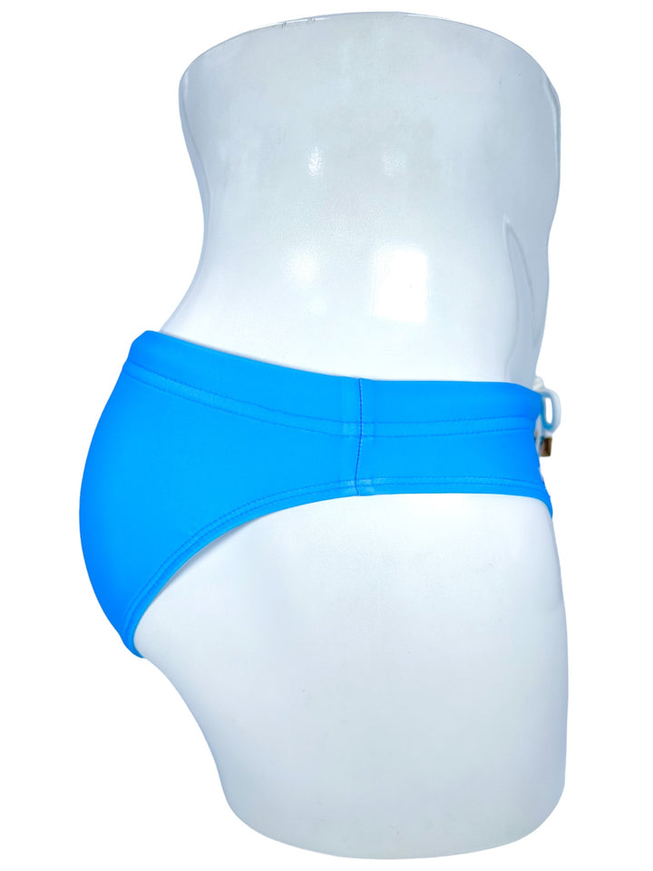 PRIDE POWER Light Blue Swim Brief – KBAYO Premium Men's Swimwear, photo 11