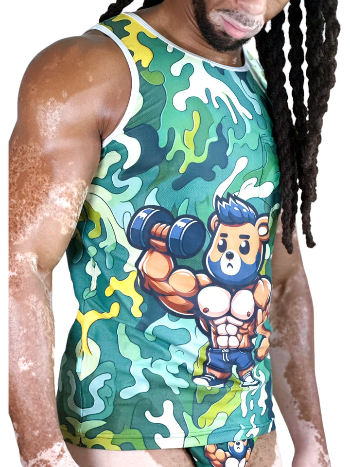Camoflex Tank Top – KBAYO Premium Men's Swimwear, photo 30