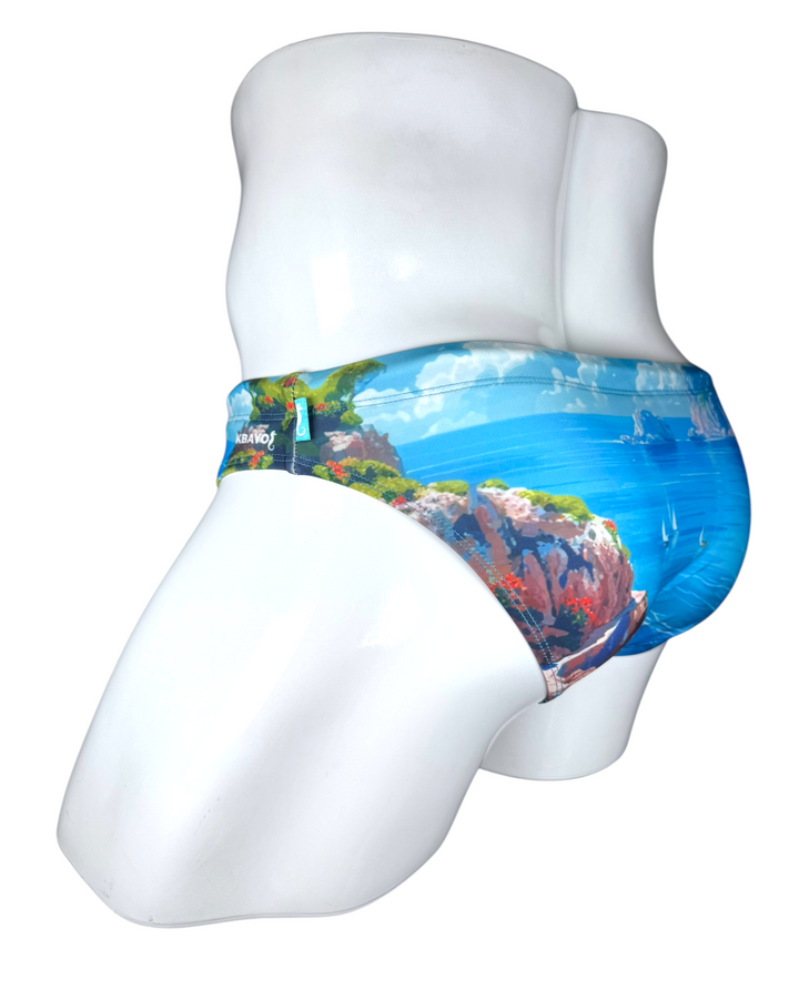 Brava Town Swimsuit – KBAYO Premium Men's Swimwear, photo 3