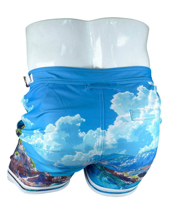 Brava Town Tailored Swim Shorts – KBAYO Premium Men's Swimwear, photo 13