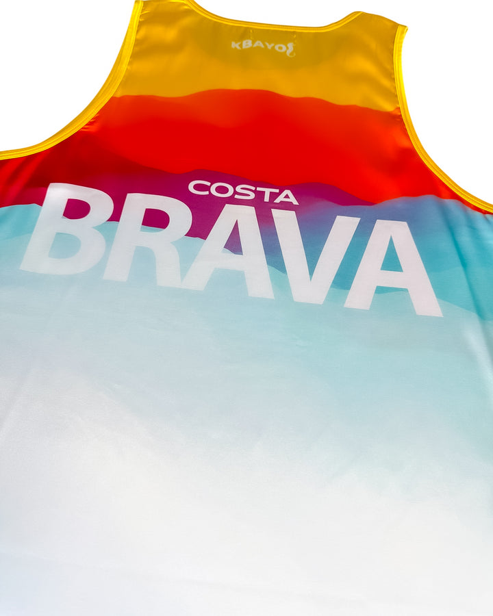 Sunset In Costa Brava Tank Top – KBAYO Premium Men's Swimwear, photo 11