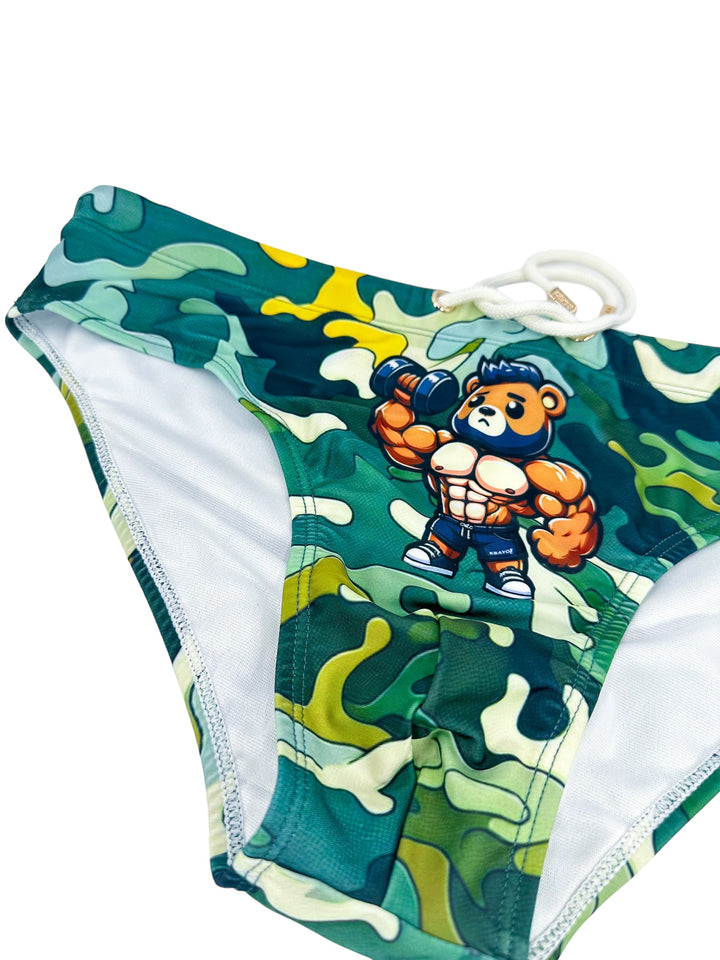 Camoflex Swim Brief – KBAYO Premium Men's Swimwear, photo 13