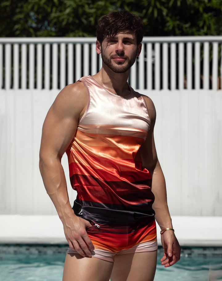 Alí Square-Cut Swim Trunks – KBAYO Premium Men's Swimwear, photo 6