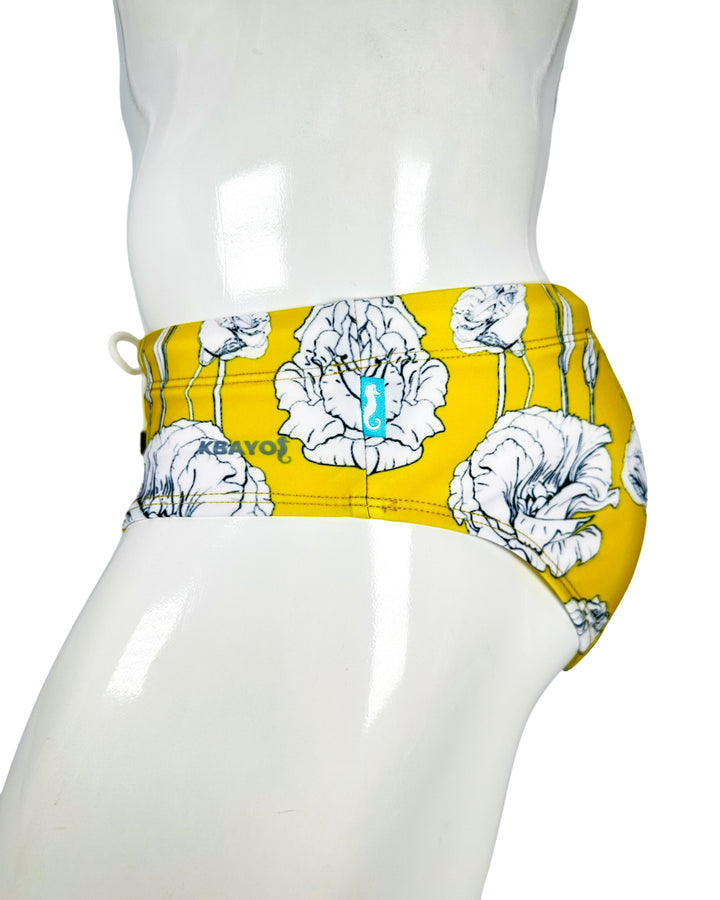 Coquina Bloom Swim Brief – KBAYO Premium Men's Swimwear, photo 4