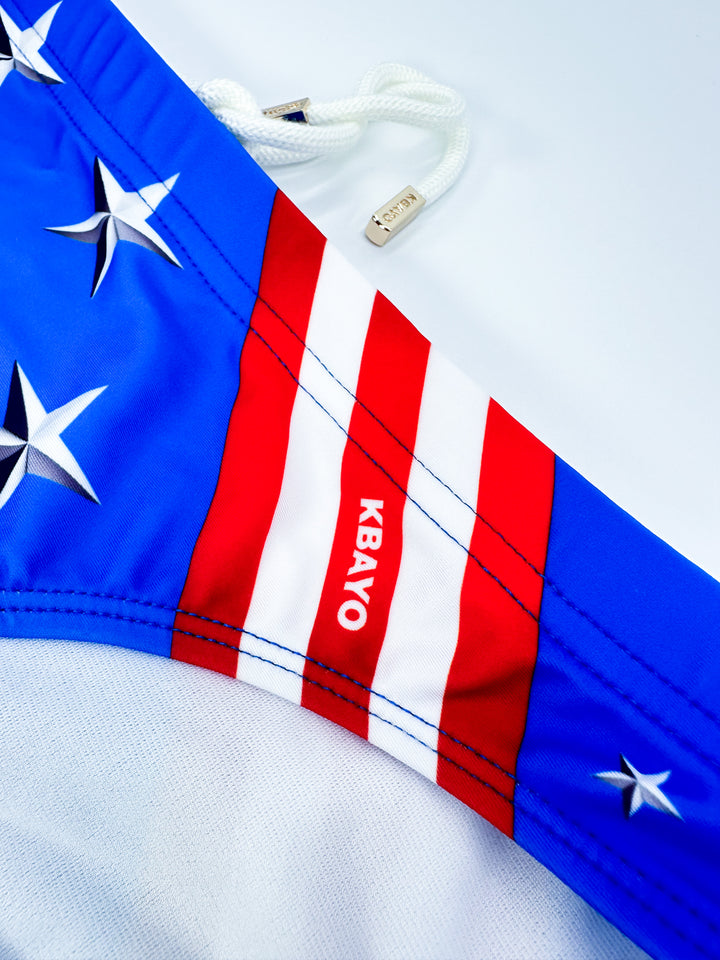 Patriot Glam Swim Brief – KBAYO Premium Men's Swimwear, photo 23