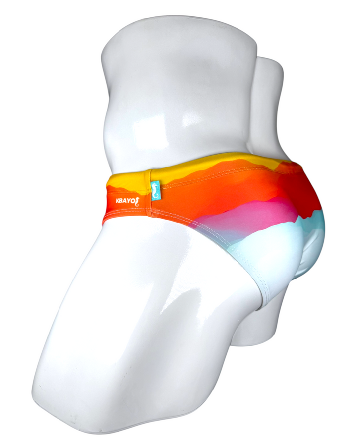 Sunset In Costa Brava Swimsuit – KBAYO Premium Men's Swimwear, photo 9