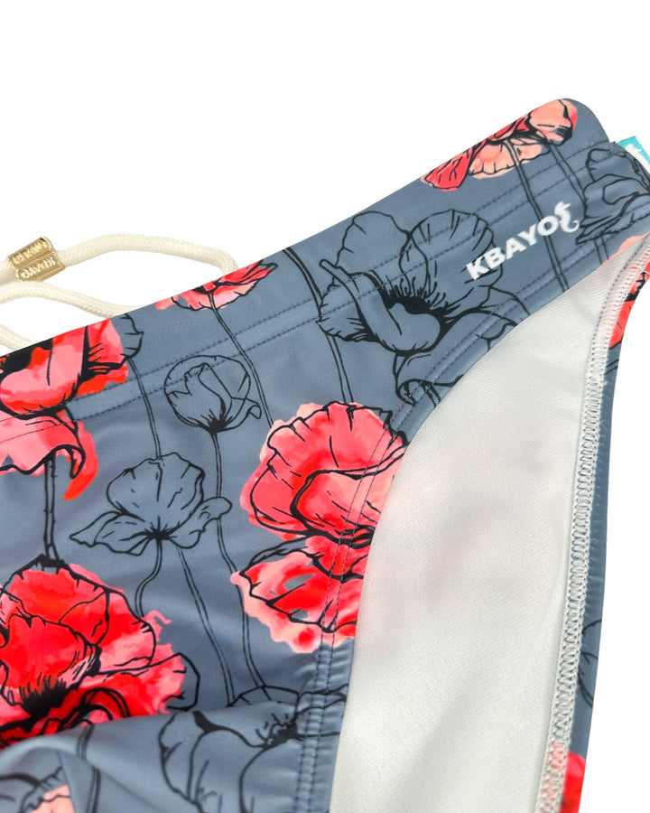 Midnight Blossom Swim Brief – KBAYO Premium Men's Swimwear, photo 14
