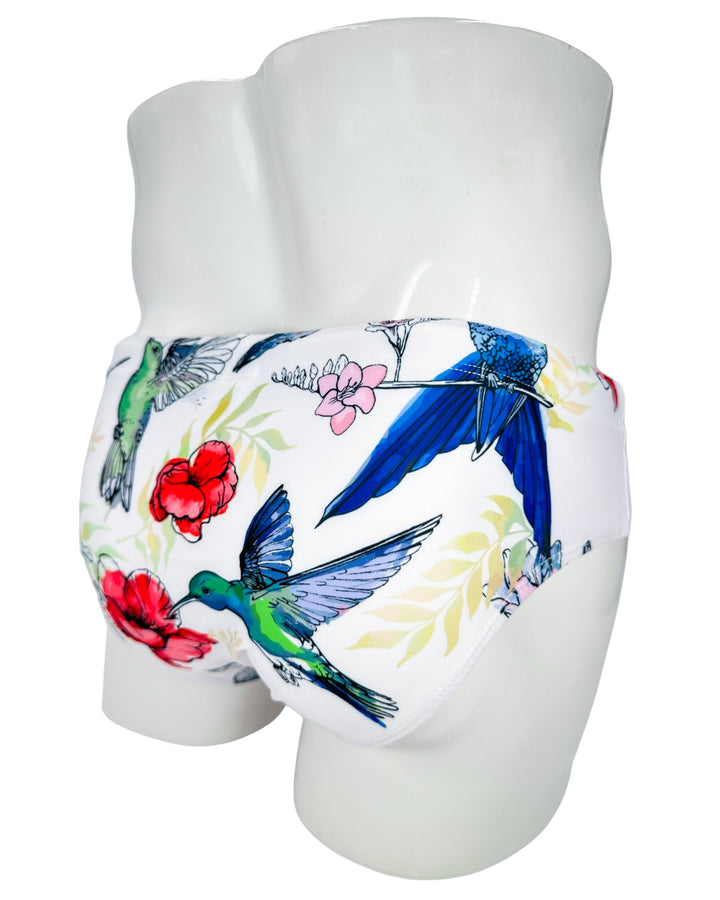 Hummingbirds Swim Brief – KBAYO Premium Men's Swimwear, photo 6