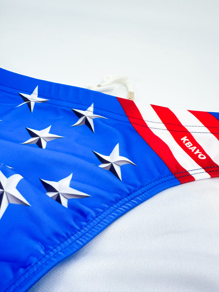 Patriot Glam Swim Brief – KBAYO Premium Men's Swimwear, photo 25