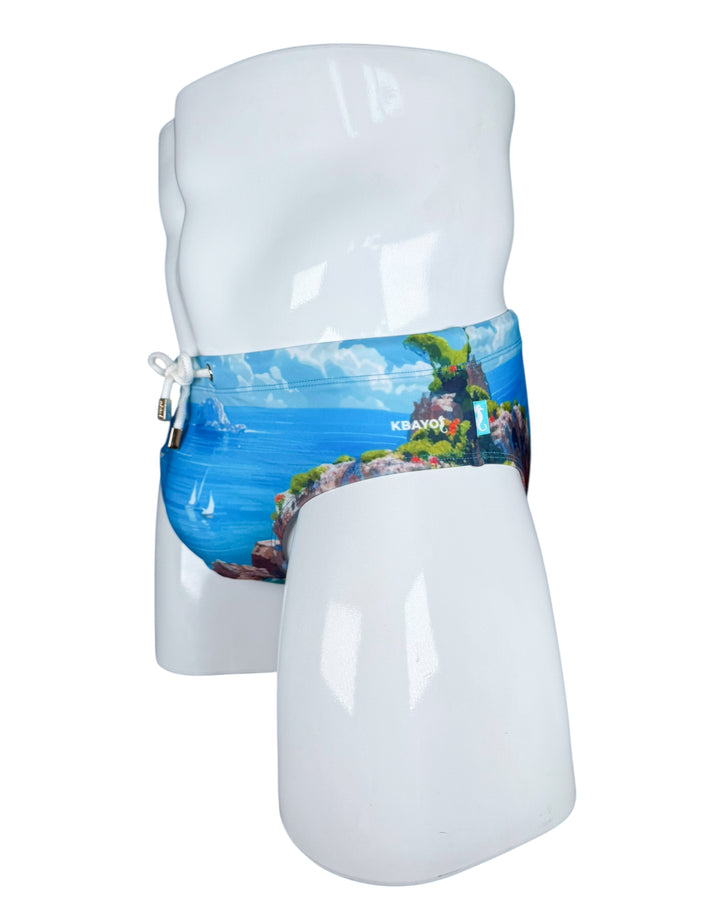 Brava Town Swim Brief – KBAYO Premium Men's Swimwear, photo 5