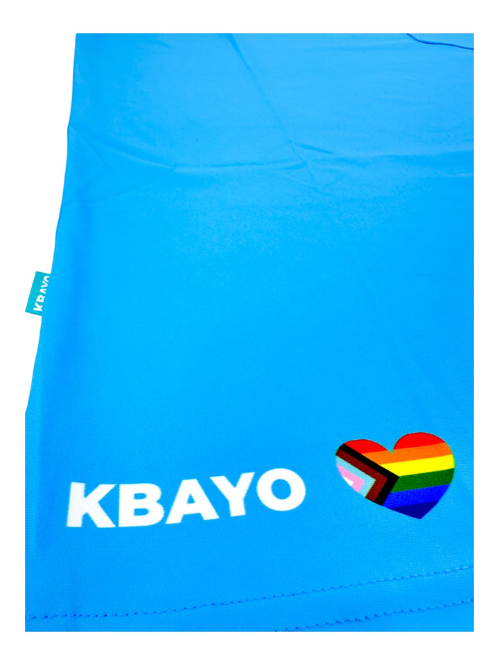 PRIDE POWER Light Blue Tank Top – KBAYO Premium Men's Swimwear, photo 6