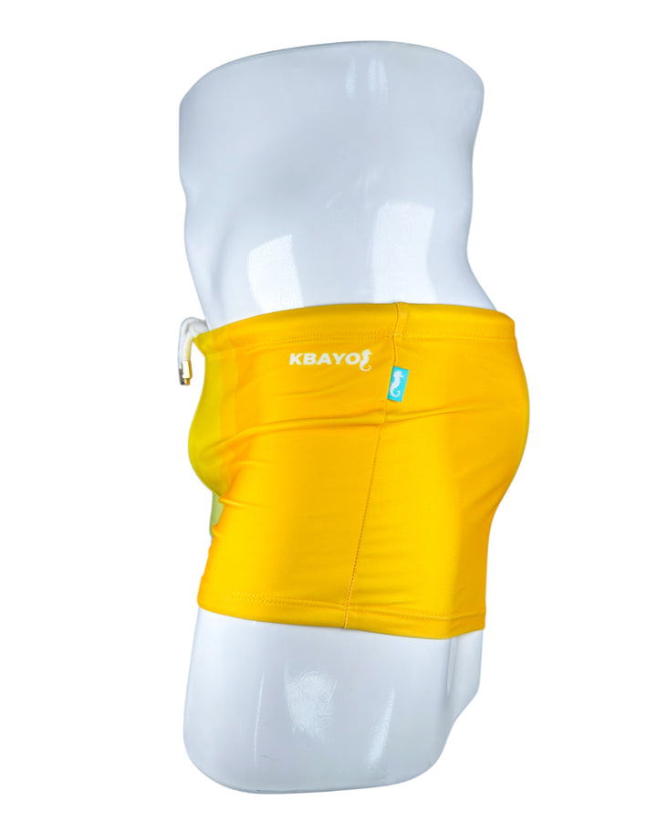 Camí De Ronda Square-Cut Swim Trunks – KBAYO Premium Men's Swimwear, photo 7
