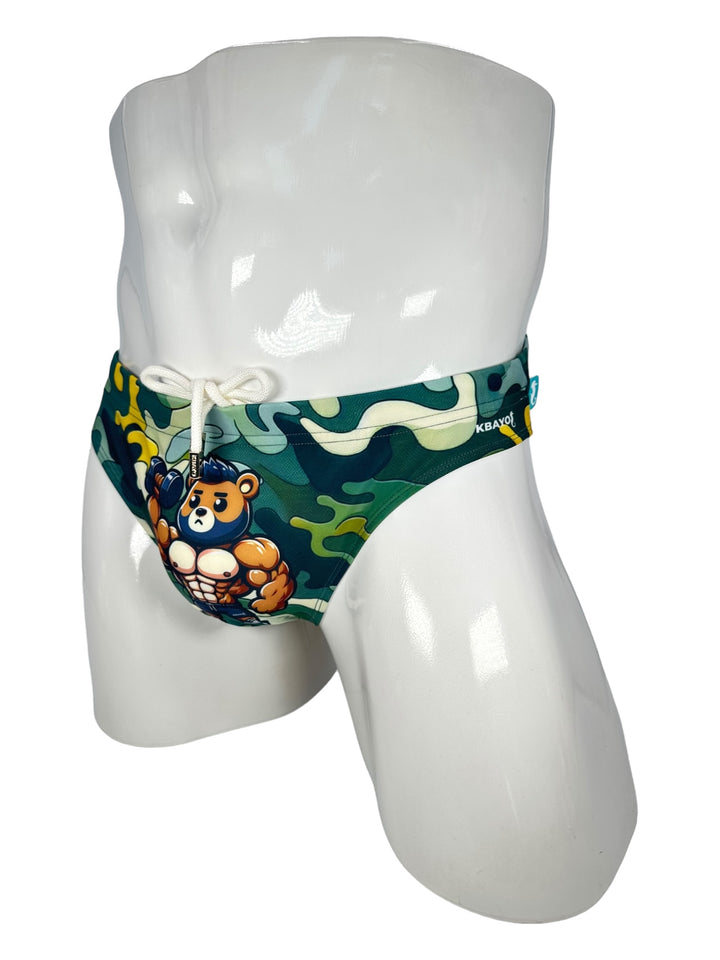 Camoflex Bikini-Cut Swimsuit – KBAYO Premium Men's Swimwear, photo 2