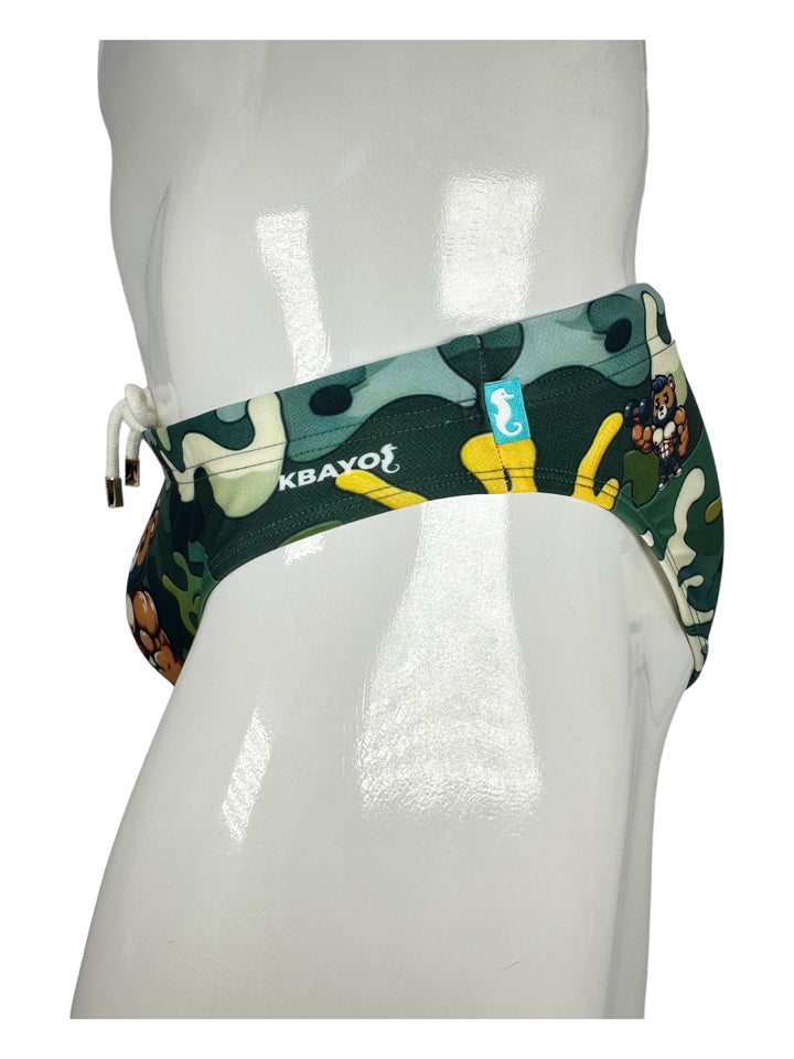 Camoflex Bikini-Cut Swimsuit – KBAYO Premium Men's Swimwear, photo 4