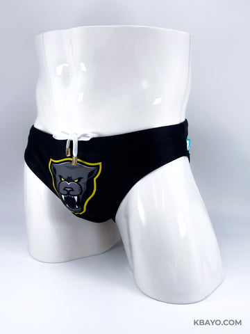 Black Panther Swim Brief – KBAYO Premium Men's Swimwear