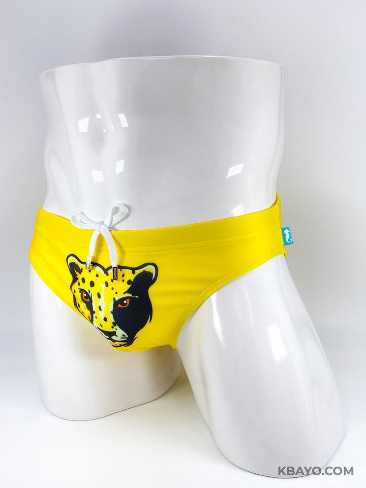 Cheetah Swim Brief – KBAYO Premium Men's Swimwear