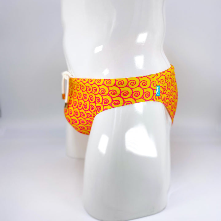 Tequila Sunrise Swim Brief – KBAYO Premium Men's Swimwear, photo 3