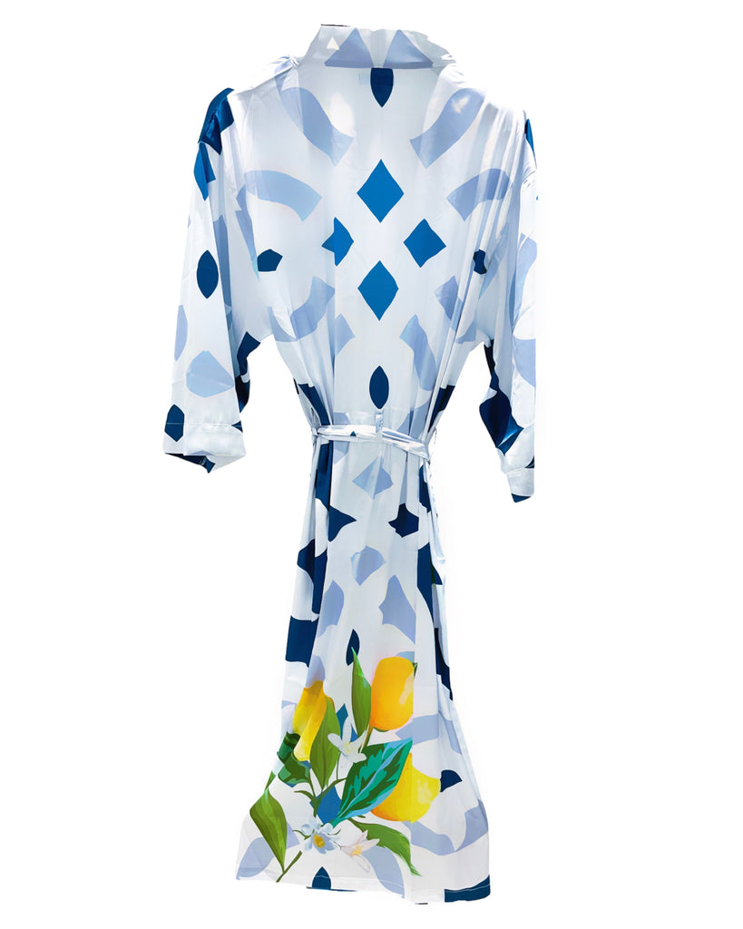 Havana View Silk Kaftan