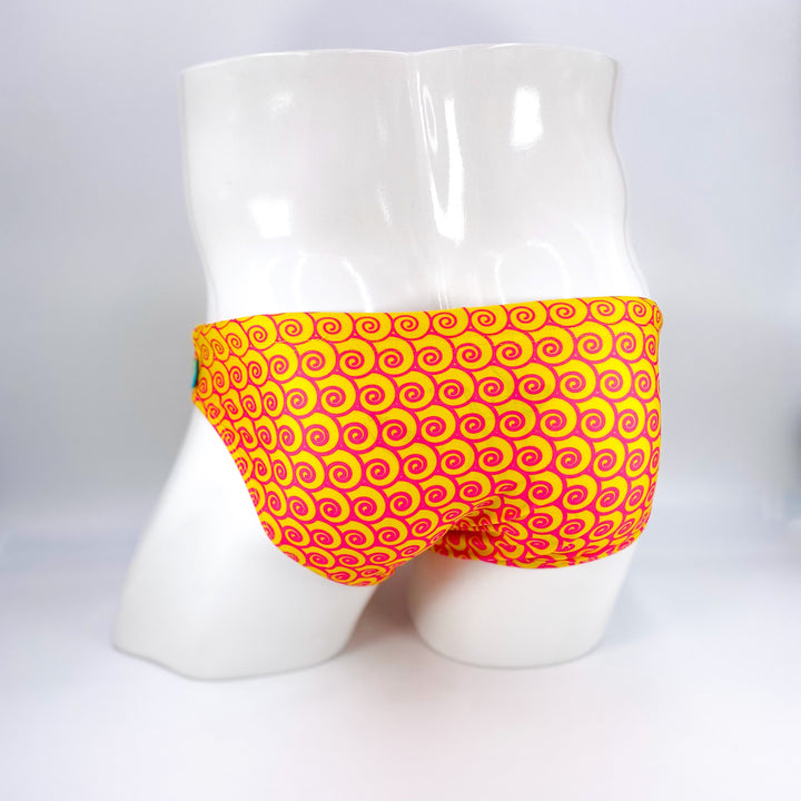 Tequila Sunrise Swim Brief – KBAYO Premium Men's Swimwear, photo 6