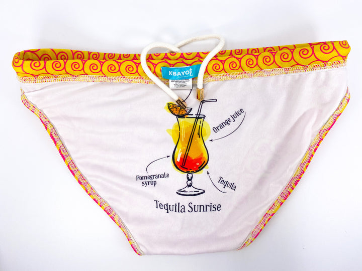 Tequila Sunrise Swim Brief – KBAYO Premium Men's Swimwear, photo 17