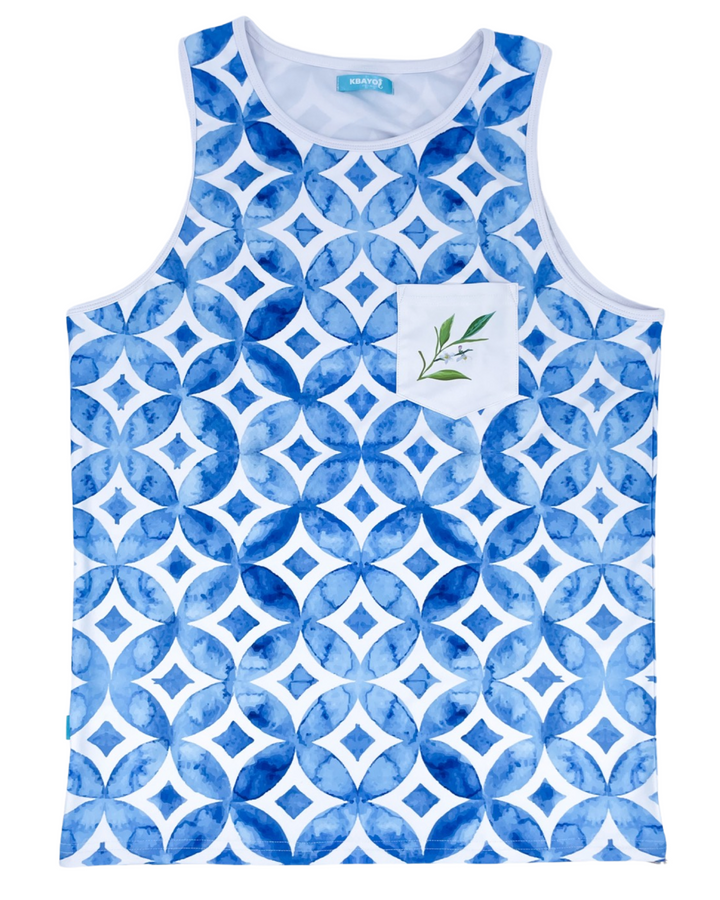 Ocean Villa Tank Top – KBAYO Premium Men's Swimwear