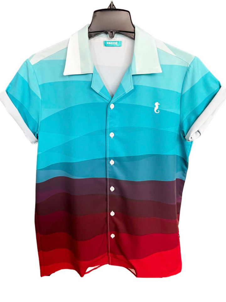 Tropical Storm Resort Shirt – KBAYO Premium Men's Swimwear