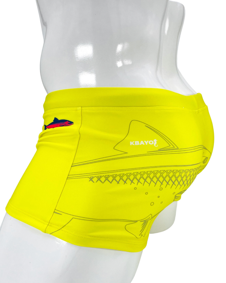 Pargo Square-Cut Swim Trunks – KBAYO Premium Men's Swimwear, photo 4