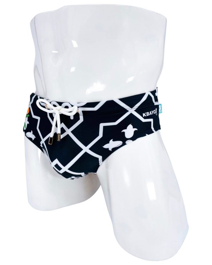 Citrus Estate Swim Brief – KBAYO Premium Men's Swimwear