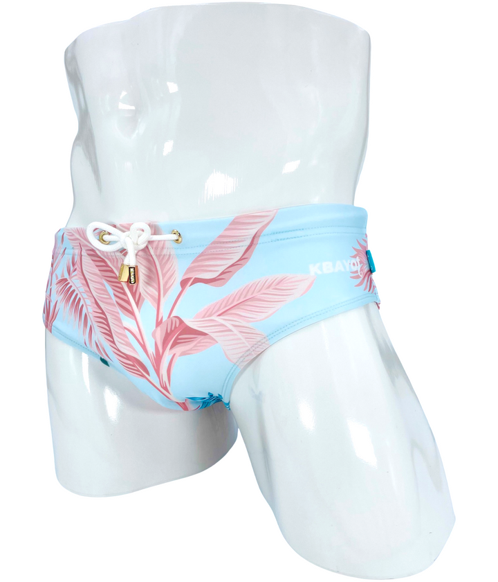 Flamingo Romance Swim Brief – KBAYO Premium Men's Swimwear