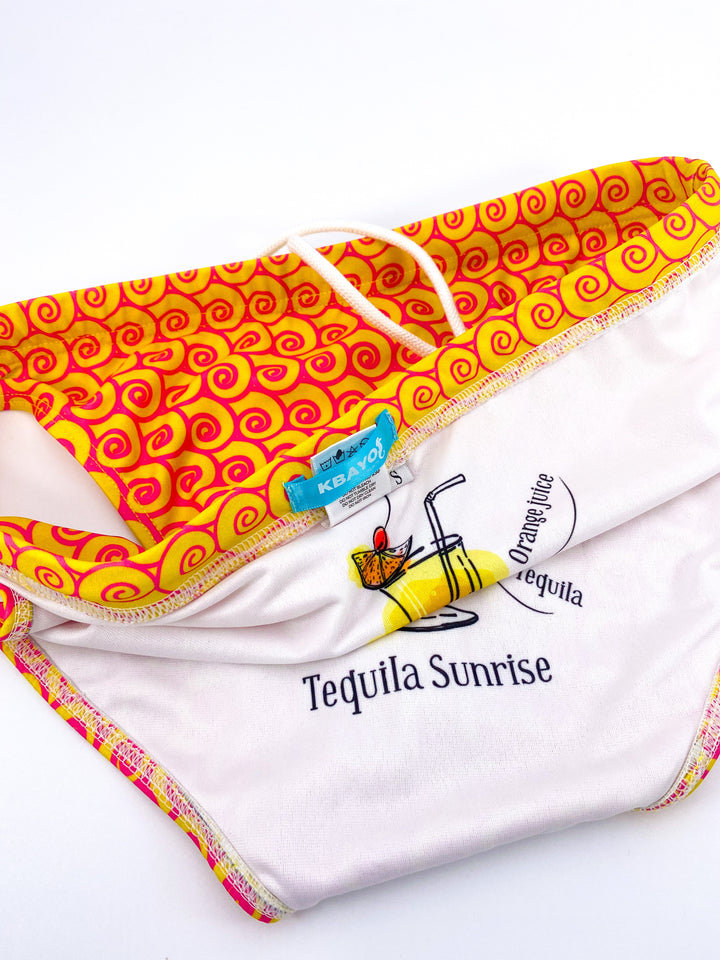 Tequila Sunrise Swim Brief – KBAYO Premium Men's Swimwear, photo 21
