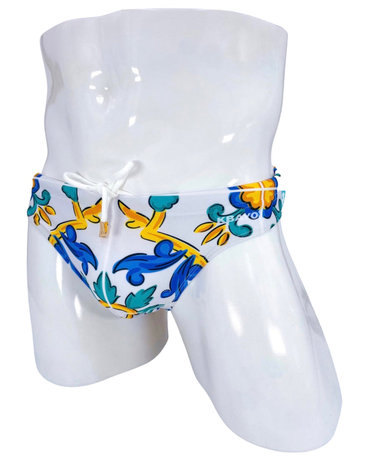 Flagler Estate Swim Brief – KBAYO Premium Men's Swimwear
